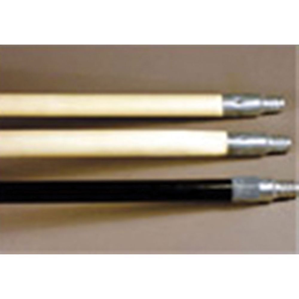 Acs Industries Metal Tip Wooden Handle, 1.12 Inch Dia