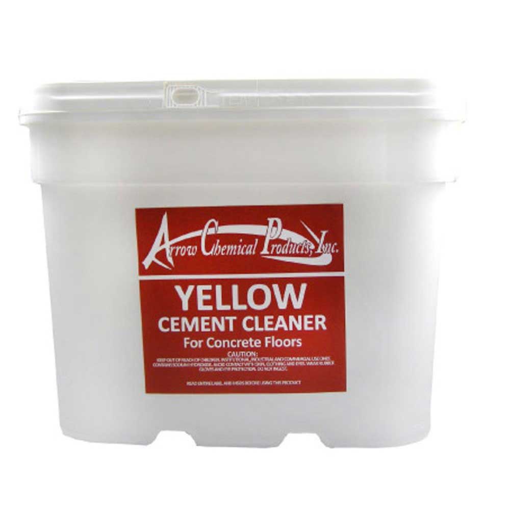 Arrow Chemical Yellow Concrete Powder Cleaner, 25 Pound