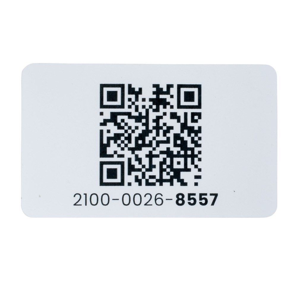 Kroy Gopuff Chain Of Custody Qr Code Label, 2.5 X 1.5 Inch -- 6 Per Case