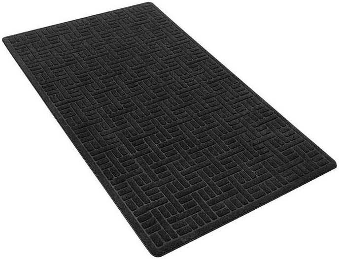 Apache Mills Gray Door Mat, 3 X 5 Feet