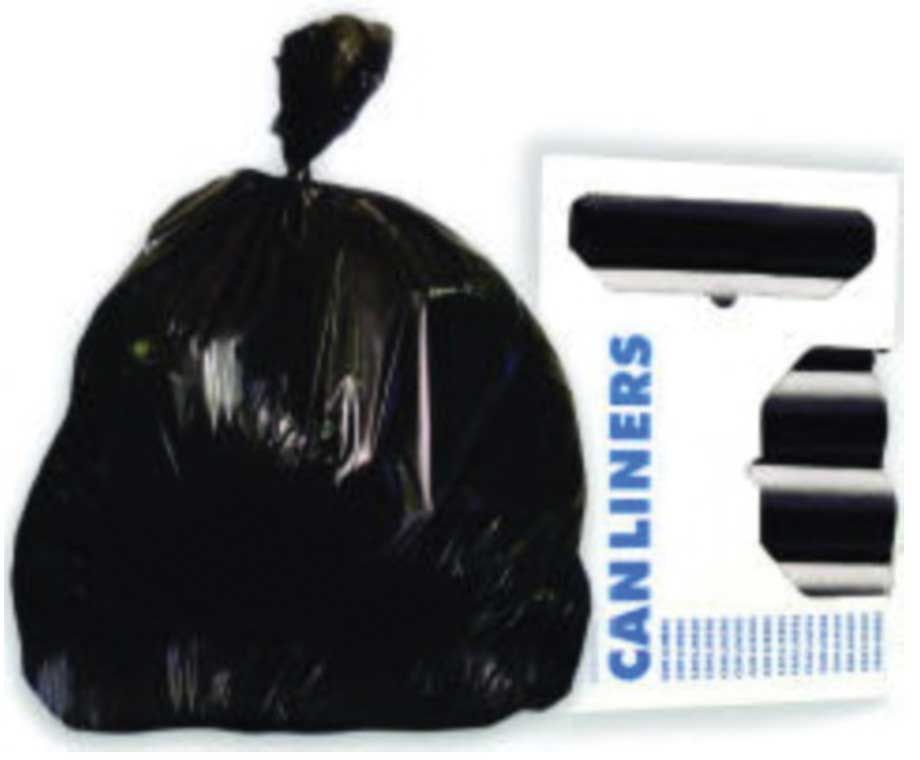 Jcl 2.0 Mil Low Density Polyethylene Bulk Star Can Liner, 38 X 58 Inch -- 100 Per Case