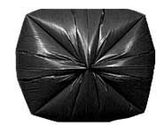 Jadcore Star Seal Ldpe 1.0 Mil Black Can Liner, 24 X 32 Inch, 500 Count