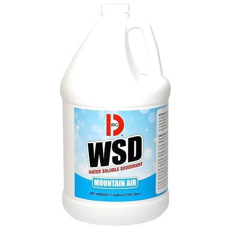 Big D Mountain Air Water Soluble Deodorant, 1 Gallon -- 4 Per Case