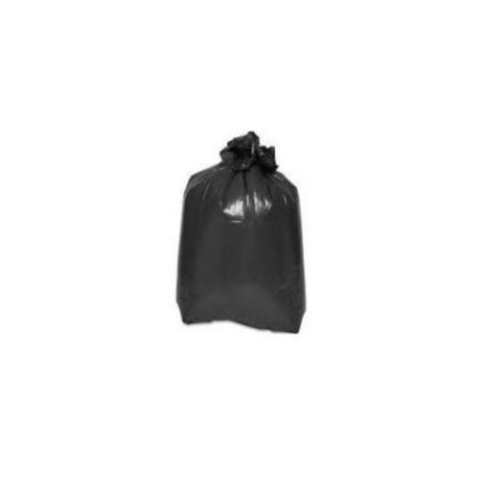 Berry Global Black 0.7 Mil Big City Can Liner, 55 Gallon Capacity -- 100 Per Case
