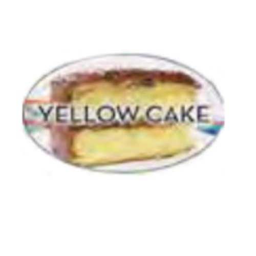 Bollin Yellow Cake Flavor Label, 500 Per Roll