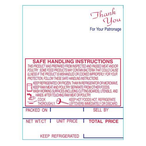 Bollin Hobart Sp 1500 Style K Label -- 750 Per Case