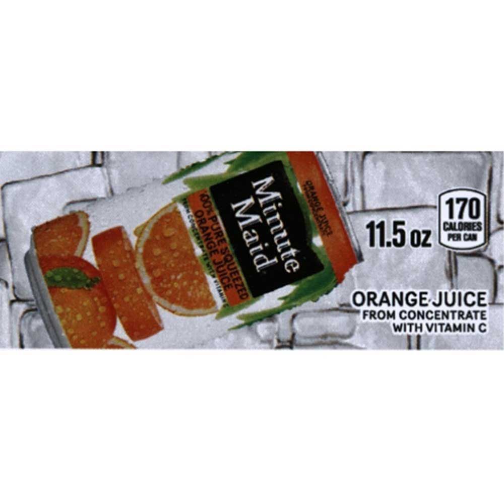 Minute Maid Orange Juice, 15.5 Ounce -- 24 Per Case