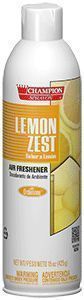 Champion Sprayon Lemon Zest Air Freshener, 15 Ounce -- 12 Per Case