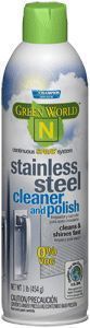 Champion Sprayon Green World N Stainless Steel Cleaner And Polish, 16 Ounce -- 12 Per Case