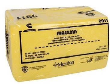 Chicopee Masslinn Medium Task Yellow Heavy Duty Dust Cloth, 24 X 24 Inch -- 100 Per Case