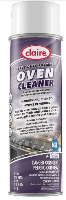 Claire Heavy Duty Foaming Oven Cleaner, 20 Ounce -- 12 Per Case