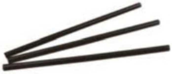 Cell-o-core Black Companion Bar Straw, 8 Inch -- 5000 Per Case
