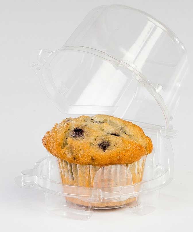 Lindar Corporation Pet Traditional Size Cupcake Container -- 300 Per Case