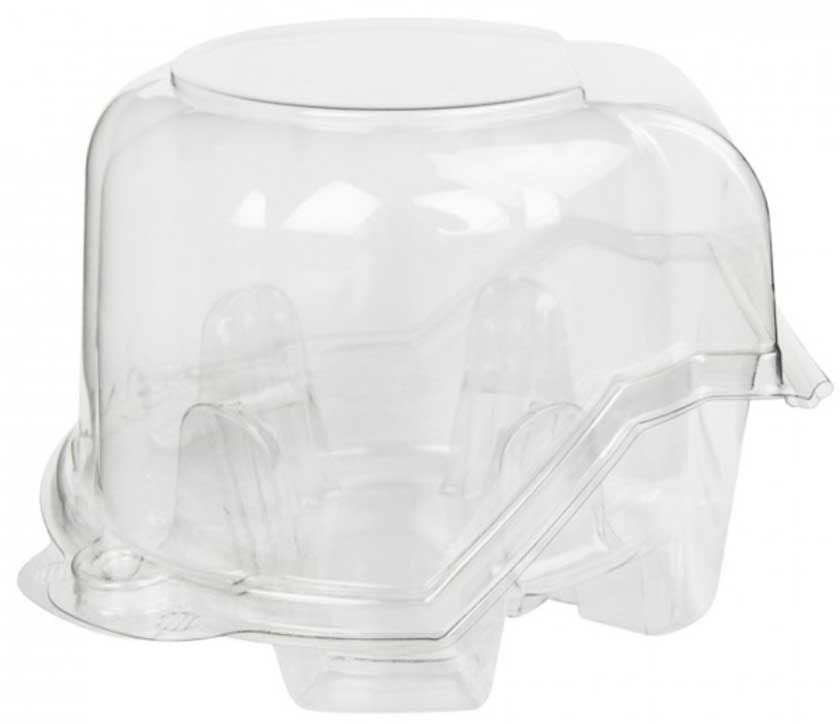 Lindar Corporation Pet Clear Large Cupcake Container -- 300 Per Case