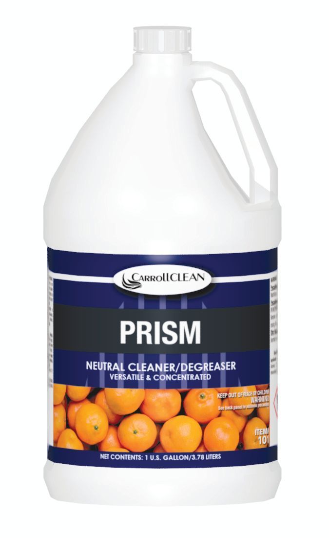 Carrollclean Prism Neutral Cleaner/degreaser, 1 Gallon -- 4 Per Case