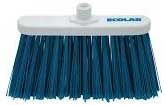 Ssdc Ecolab Blue Flagged Lobby Broom Heady Only, 9 Inch