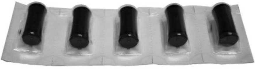 Sato Black Ink Roller For Meto Label Gun -- 5 Per Case
