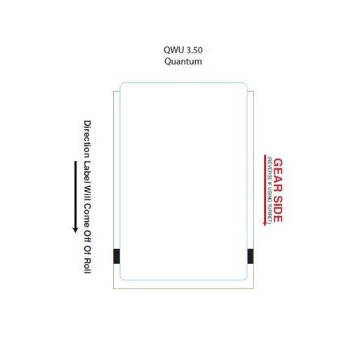 Itw Quantum Scale Label -- 12800 Per Case