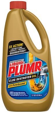 Liquid-plumr Pipeguard Clog Drain Destroyer Gel, 32 Ounce -- 9 Per Case