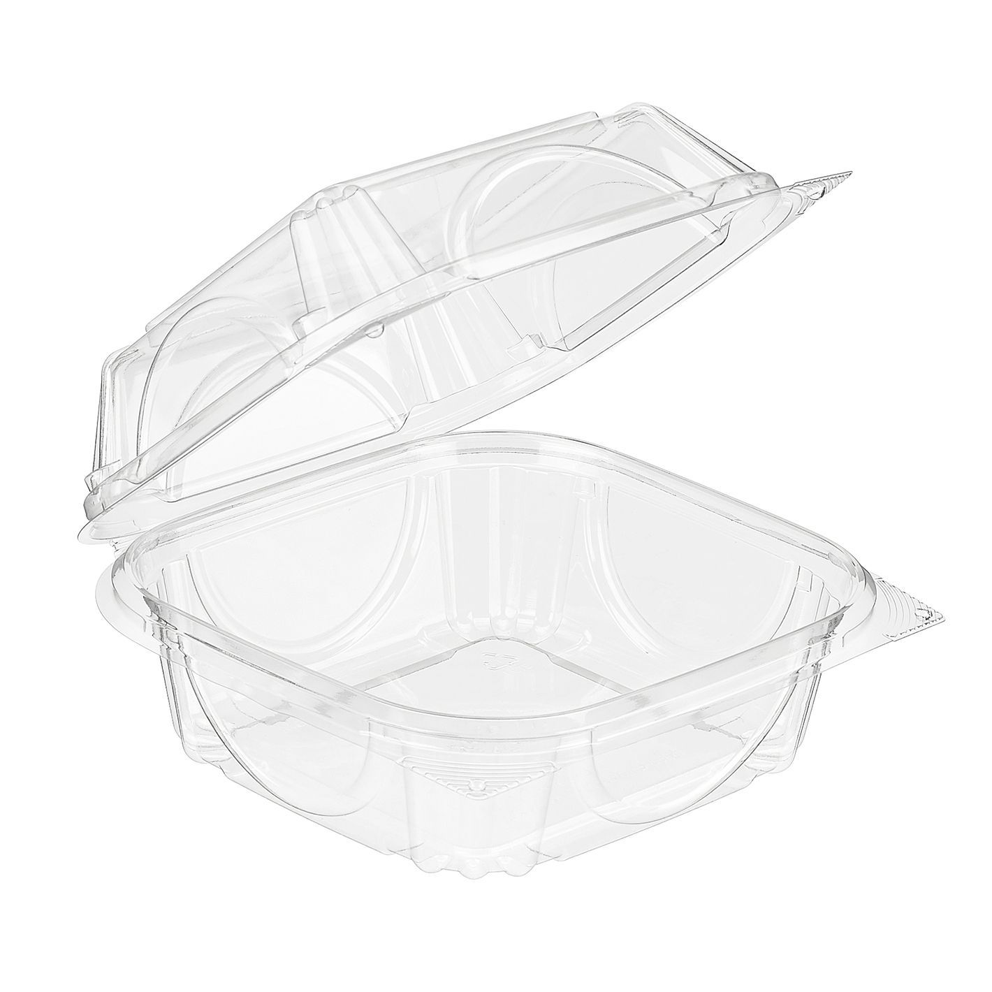 Inline Plastics Essentials Visibly Fresh Sandwich Hinged Container -- 330 Per Case
