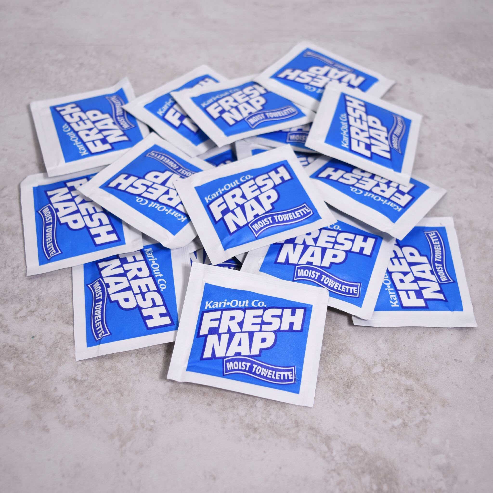 Kari Out Blue Moist Towelette -- 1000 Per Case