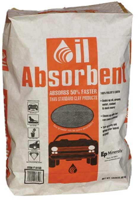 Ep Minerals Optisorb Diatomaceous Course Granulation Earth Granular Oil Absorbent, 50 Pound Paper Bag