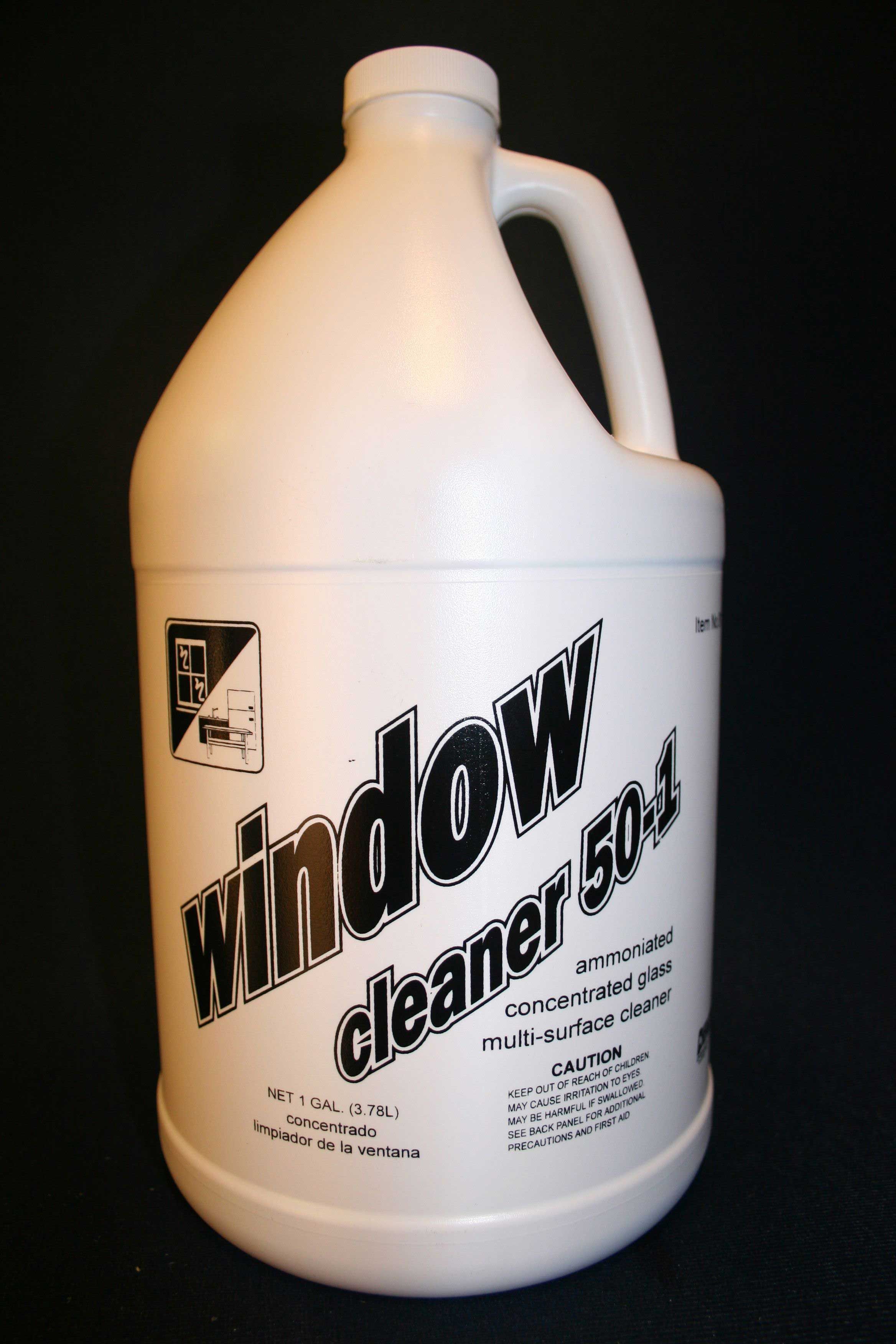 Chemcor Chemical 50 To 1 Ammoniated Window Cleaner, 1 Gallon -- 4 Per Case