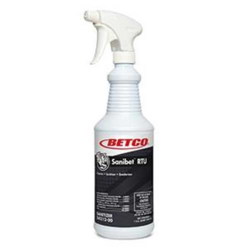 Betco Yellow Cleaner/sanitizer/deodorizer, 32 Ounce -- 12 Per Case