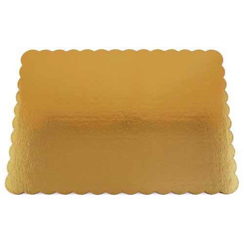 Menasha Gold Corrugated Paper 1/4 Sheet Cake Pad -- 100 Per Case