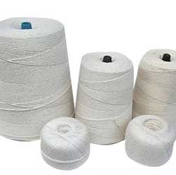 Phoenix Rope & Cordage White Cotton/poly 16 Ply Cone Twine, 2 Pound -- 50 Per Case