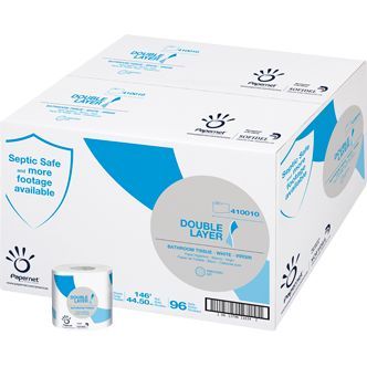 Sofidel Double Layer Single Bathroom Tissue Roll, 3.96 X 3.5 Inch -- 96 Per Case