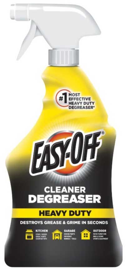 Easy-off Light Yellow Heavy Duty Degreaser Cleaner, 32 Ounce -- 6 Per Case