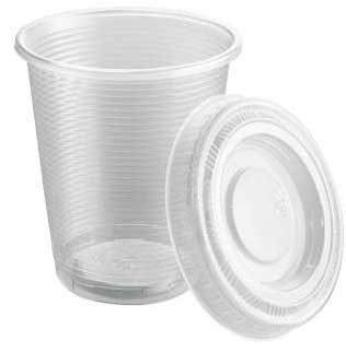 Plasticos Adheribles Del Bajio Polystyrene Clear Translucent Cup, 5.5 Ounce -- 1000 Per Case