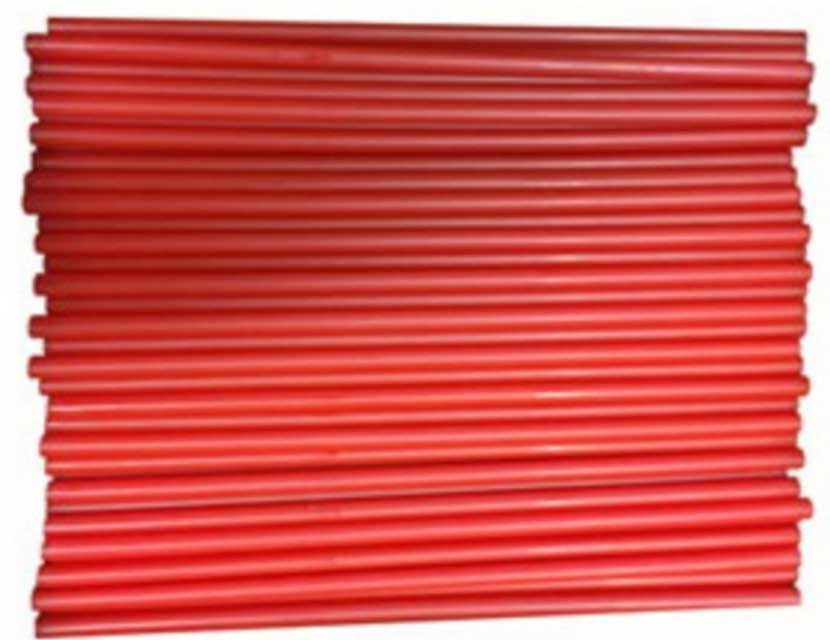 Cell-o-core Red Zombie Fat Straw, Wrapped, 10.5 Inch -- 450 Per Case