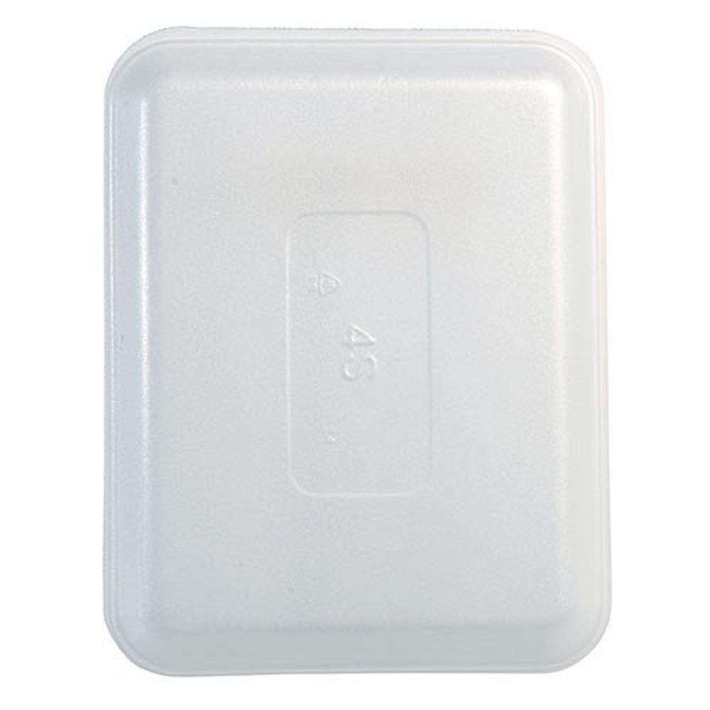 Prime Source White Number 4s Tray, 9.25 X 7.25 X 5 Inch -- 500 Per Case