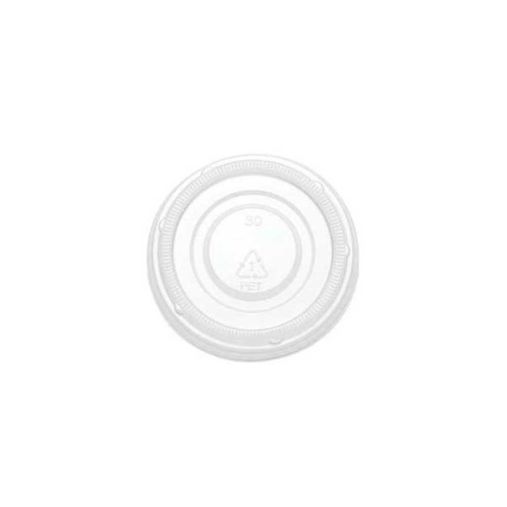 Master Agents Clear Polypropylene Cup Lid Only -- 2500 Per Case