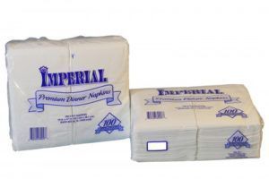 Princess Paper White Imperial 2-ply Premium Dinner Napkin, 15 X 17 Inch -- 3000 Per Case