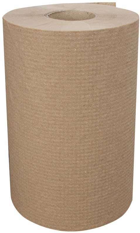 Right Choice Kraft 1 Ply Hardwound Paper Towel Roll, 7.875 Inch X 350 Feet -- 12 Per Case