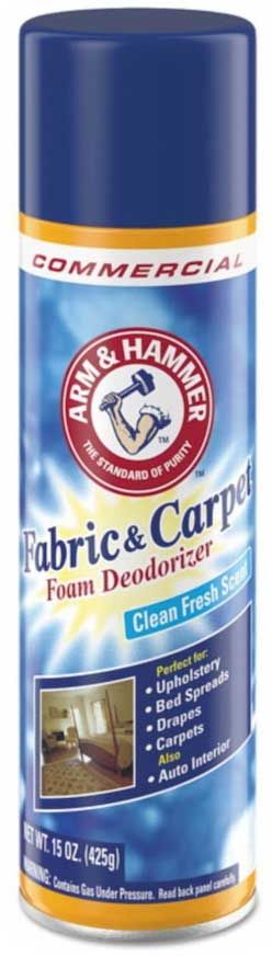 Arm & Hammer Fabric Carpet Foam Deodorizer, 15 Ounce -- 8 Per Case