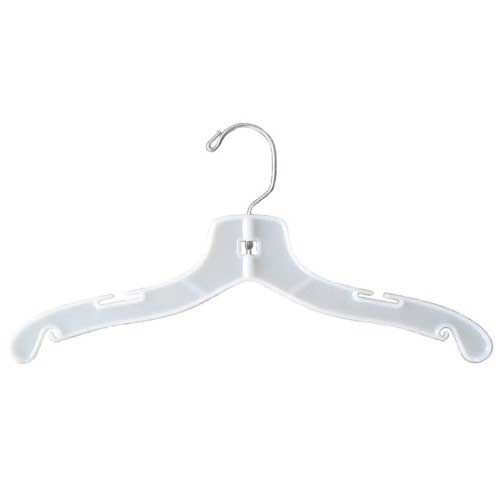 National Hanger Natural Plastic Wire Hanger, 14 Inch Length -- 100 Per Case