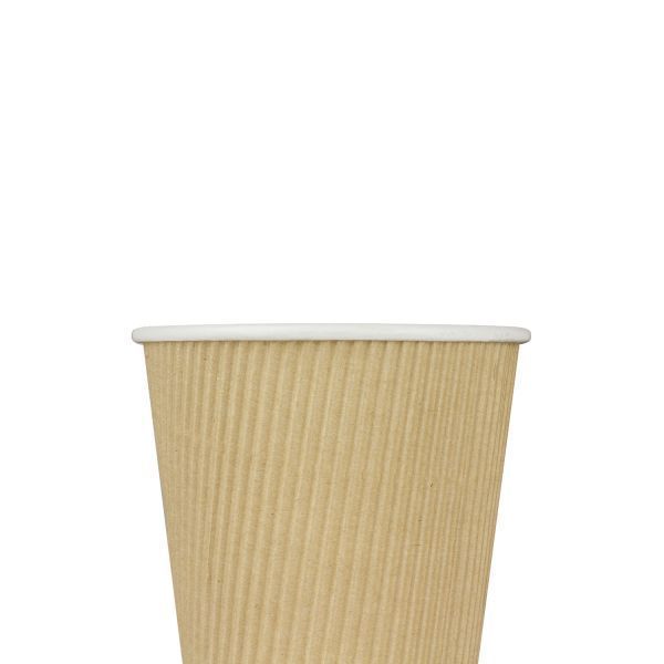 Karat Kraft Ripple Paper Hot Cup, 10 Ounce -- 500 Per Case