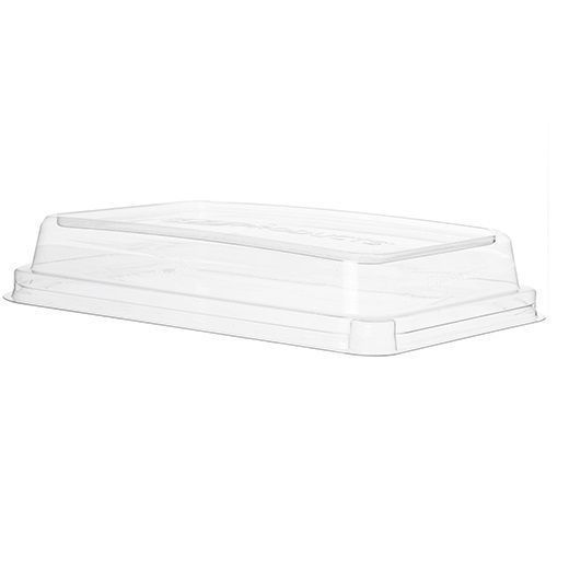 Eco-products Worldview 100 Percent Recycled Content Lid Fits 10 X 7 Inch Sugarcane Container -- 200 Per Case