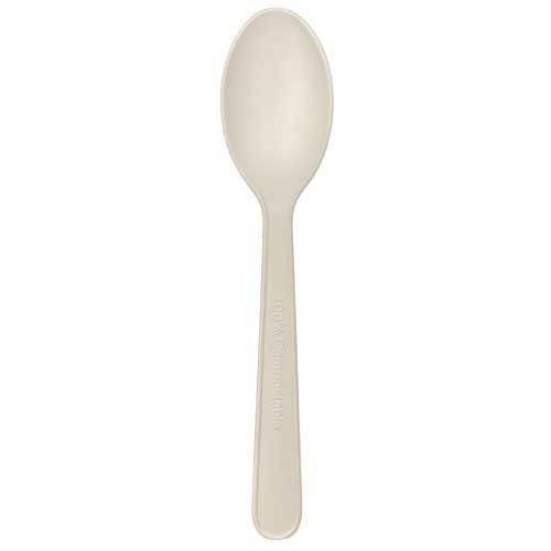 Imex Vision Natural Plastic Teaspoon, 4.5 Inches -- 1000 Per Case