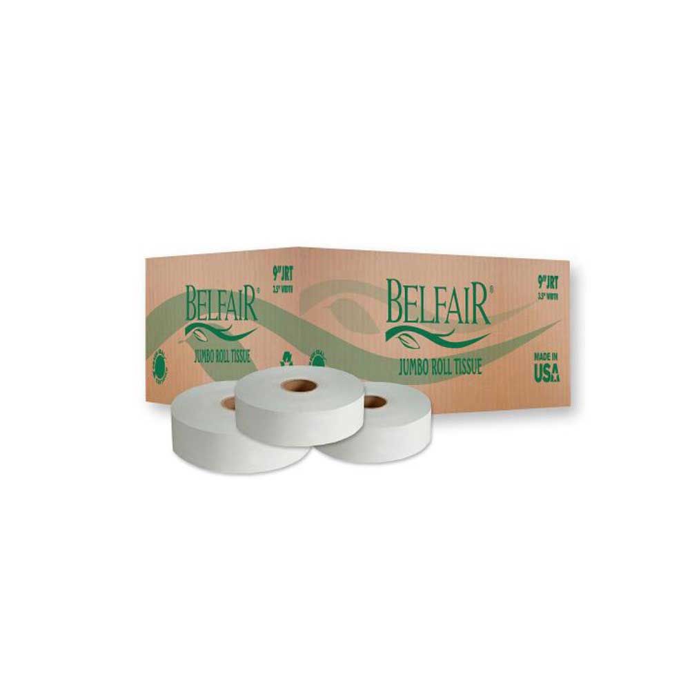 Ct Commercial Paper Belfair 2 Ply Toilet Tissue Paper, 3.55 Inch Wide -- 12 Per Case