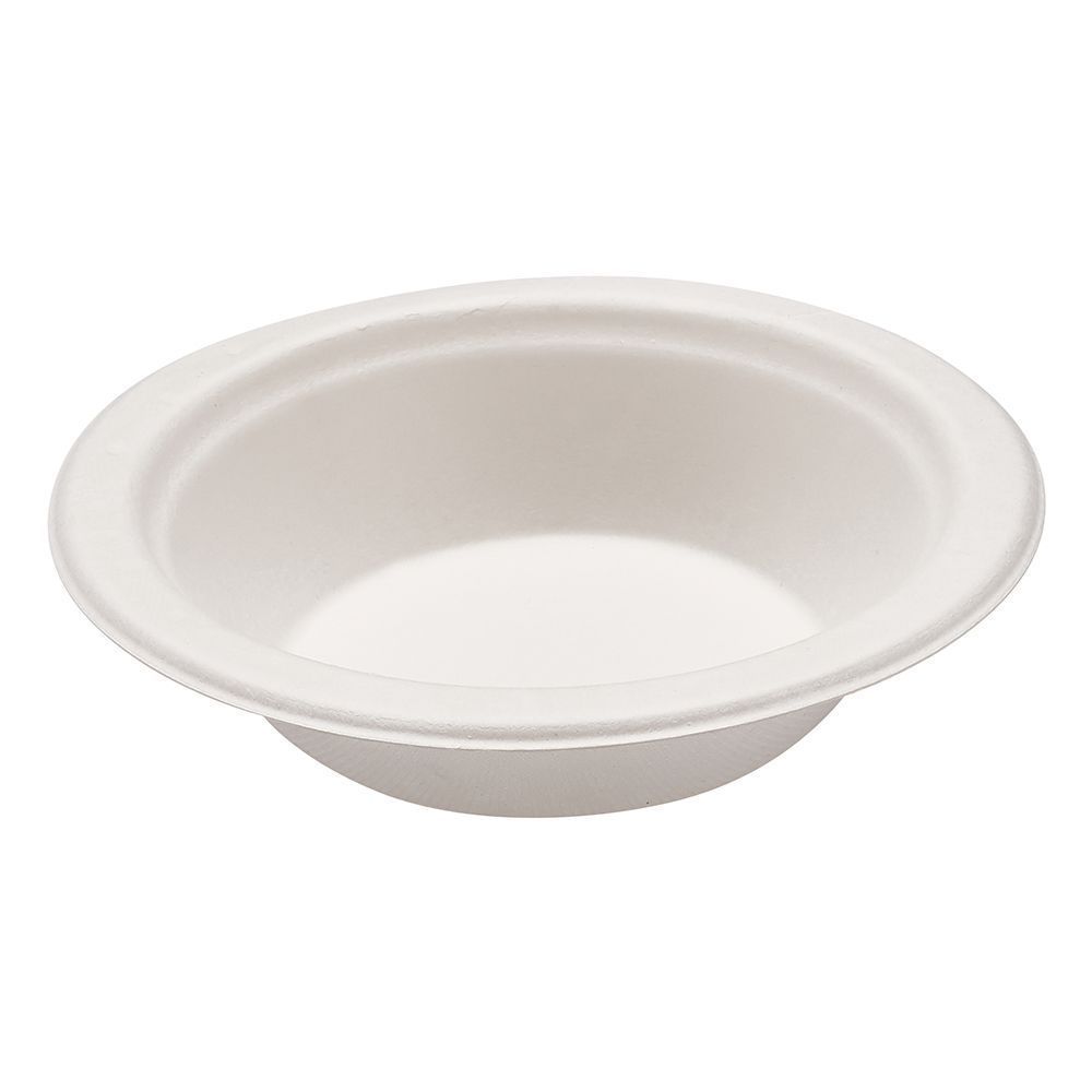 Teh Tung Morex Bamboo Mix Bagasse Molded Fiber Round Bowl, 12 Ounce -- 1000 Per Case
