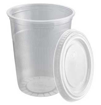 Reyma Polypropylene Translucent Tall Smooth Wall Cup, 16 Ounce -- 1000 Per Case
