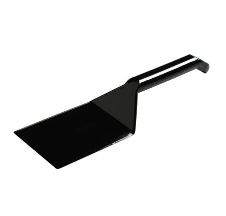 Fineline Settings Platter Pleaser Black Plastic Spatula -- 48 Per Case