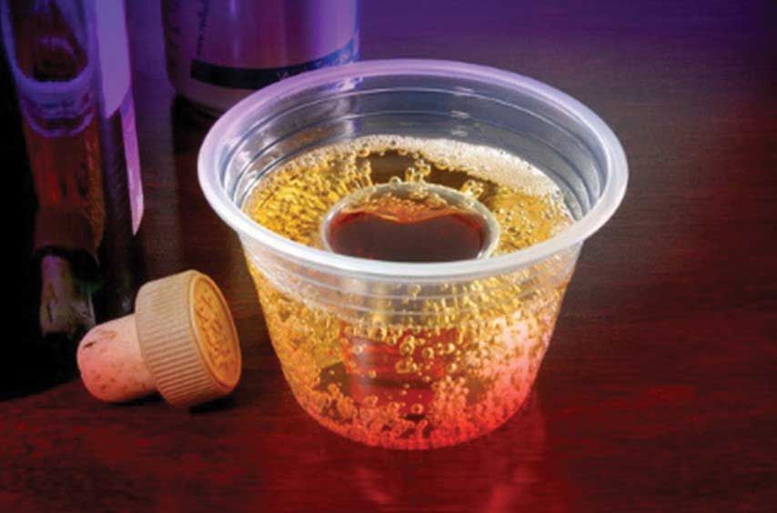 Fineline Quencher Plastic Clear Blaster Cup -- 500 Per Case