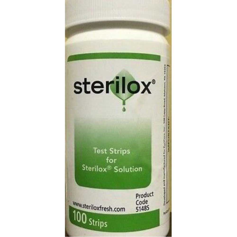 Sterilox Test Strips, 100 Per Pack