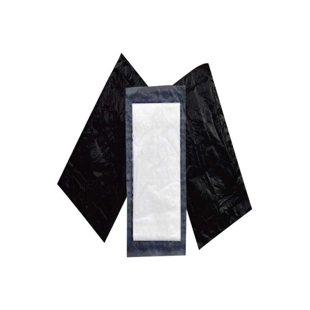 Novipax Black/white Absorbent Pad, 4 X 6.5 Inch -- 2600 Per Case
